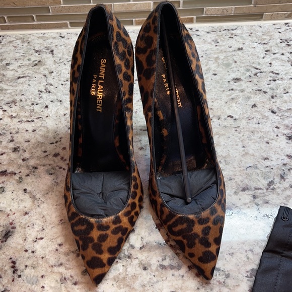 *SOLD*** Newin box YSL Opyum Pony Hair Heels Sz 39 - Picture 9 of 14